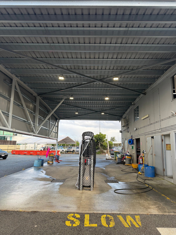 New Wash Bay Terminal for SIXT Car & Truck Rental. Gold Coast Airport